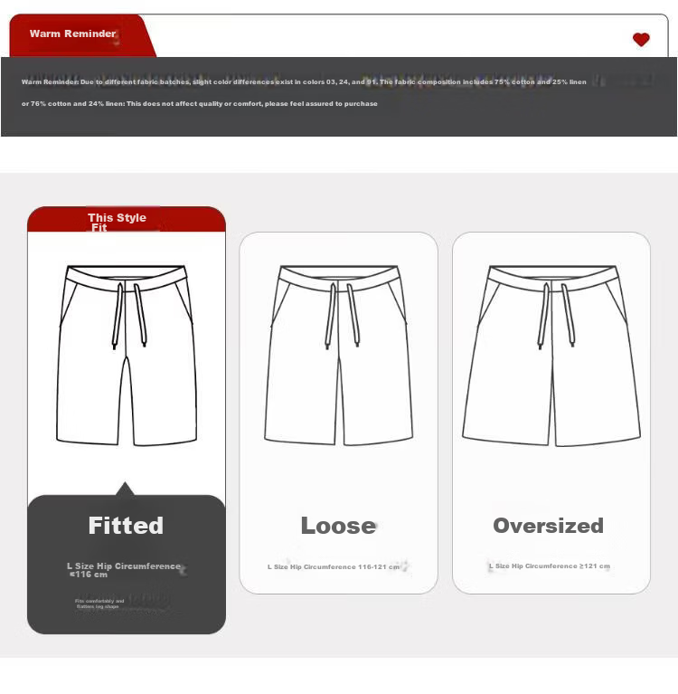 Giordano Men's Linen Pants 2026 Summer New Cotton Linen Semi-Elastic Waist Straight Casual Shorts 01106340 1