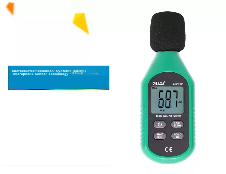 LAOA LA818004 Digital Noise Meter Decibel Tester Sound Level Meter Noise Detector 1