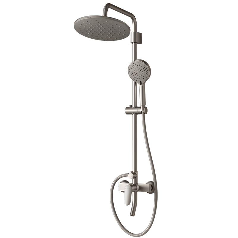 ARROW Shower Head, Brass Faucet Gun Gray High-Pressure Shower Sprayer, Handheld Shower Head with Handheld Spray