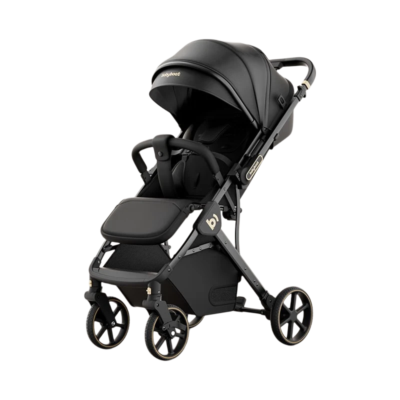 Baby Boat B5 Reversible Lightweight Foldable Stroller High Landscape Seat and Recline 0-3 Years Spinal Protection 3C Certified