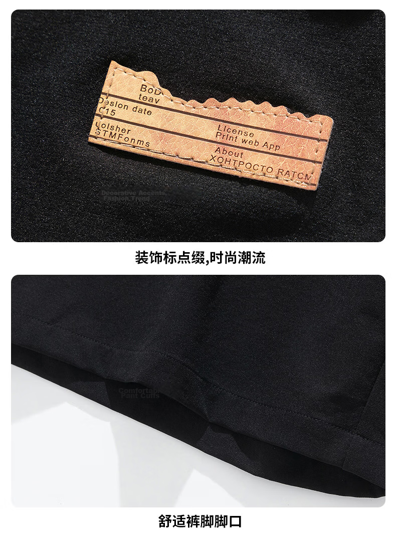 MULINSEN Men's Summer Cooling Lightweight Breathable Loose Fit Five-Point Casual Shorts Black M 11