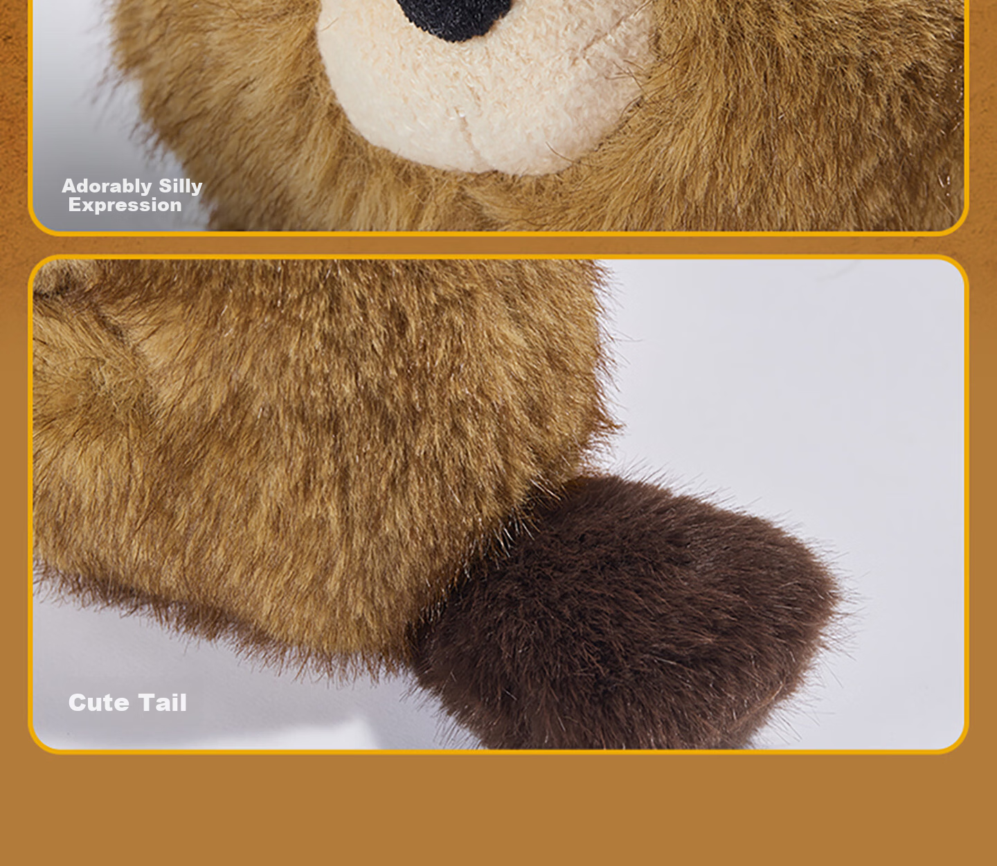MINISO Disney Pixar Beaver Transformation Plan No.8 Smiling Beaver Plush Toy Doll Birthday Gift 10