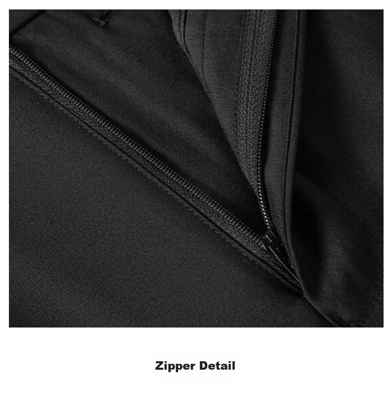 ROMON Men's Casual Formal Suit Jacket Mid-Young New Groom Best Man Work Business Spring Autumn Coat Black 2XL 22
