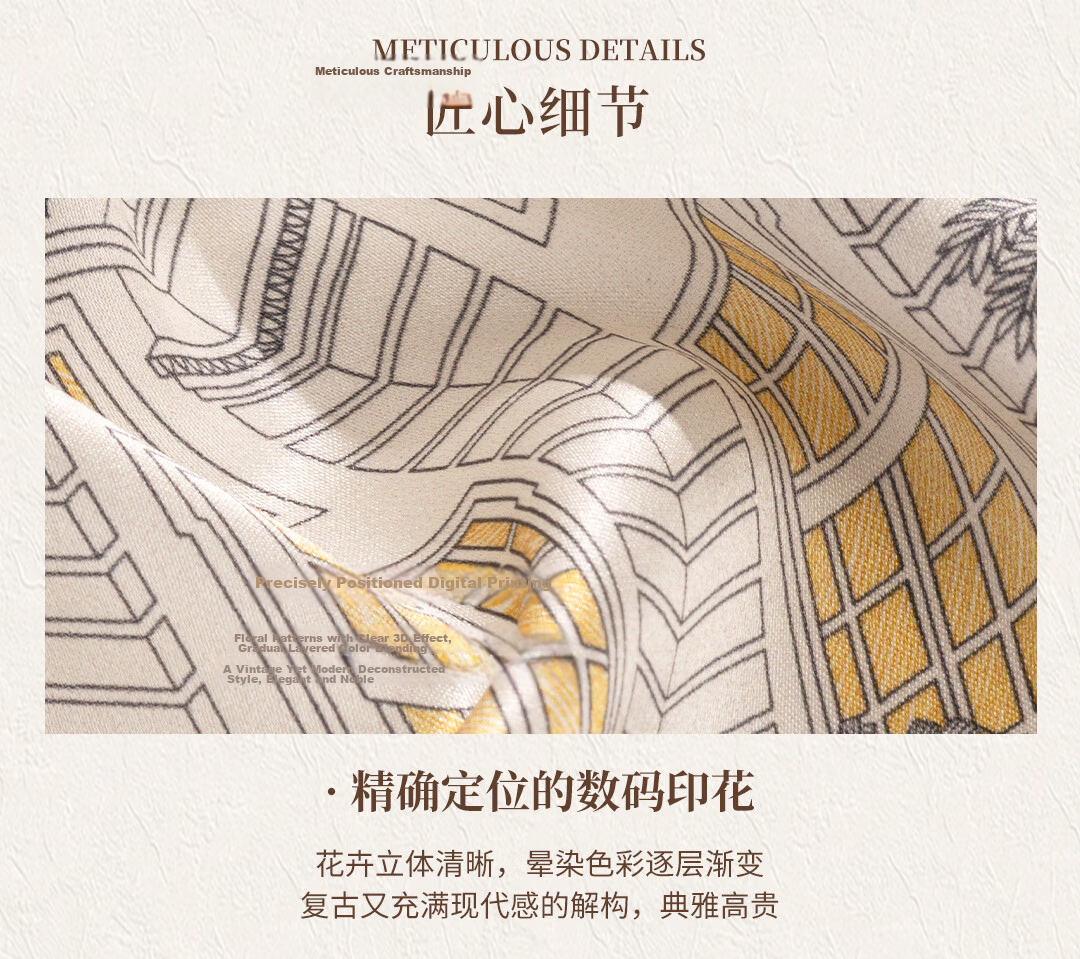 Shanghai Story 100% Mulberry Silk Satin Printed Square Scarf for Women Gift for Elders Mom Girlfriend 8
