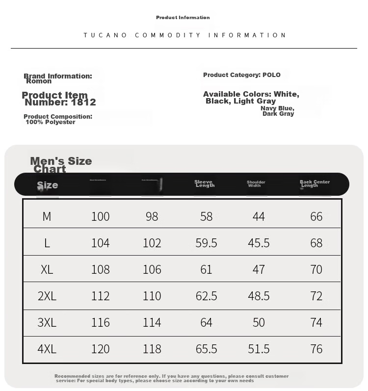 ROMON Ice Silk Short Sleeve Men's Polo Shirt Solid Color Business Seamless Casual Summer Black L 6