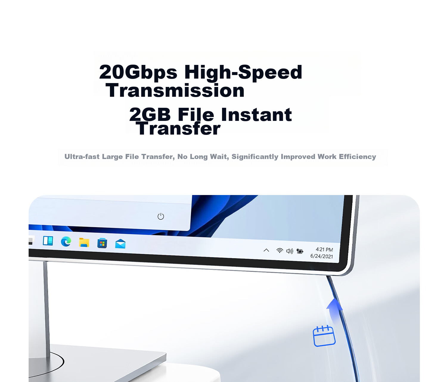 ORICO M.2 NVMe/SATA Dual-Protocol Hard Drive Docking Station for Laptop SATA SSD Enclosure 10Gbps Copying Hard Drive Cage 7