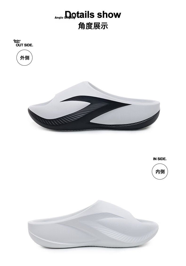 Zhunzhe Sky 3 Men's Sports Slippers Spring Summer Antibacterial Waterproof Non-Slip Soft Elastic Sandals Indoor Outdoor Beach Flip-Flops 18