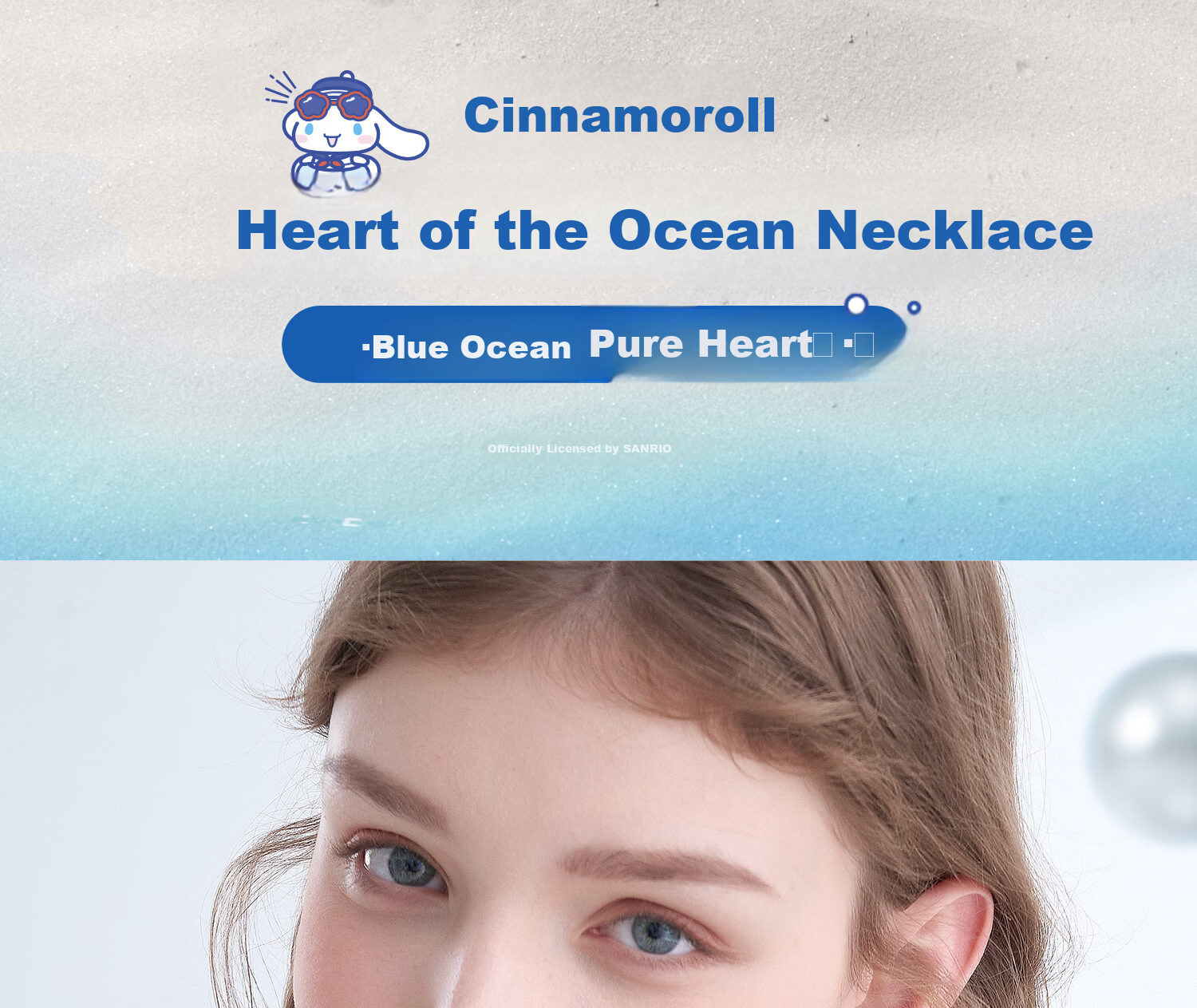 SANRIO Cinnamoroll Sterling Silver Necklace for Women 2026 New Cute Niche Pendant Birthday Gift for Girls 3031 3
