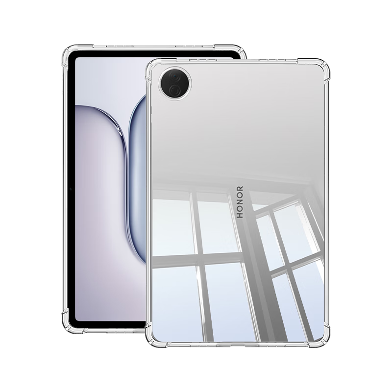 Coollefun Honor Tablet 10/20 Case 12.1 Inch 2026 New Huawei Honor 10 Tablet PC Corner Drop Protection TPU Flexible Transparent Soft Cover