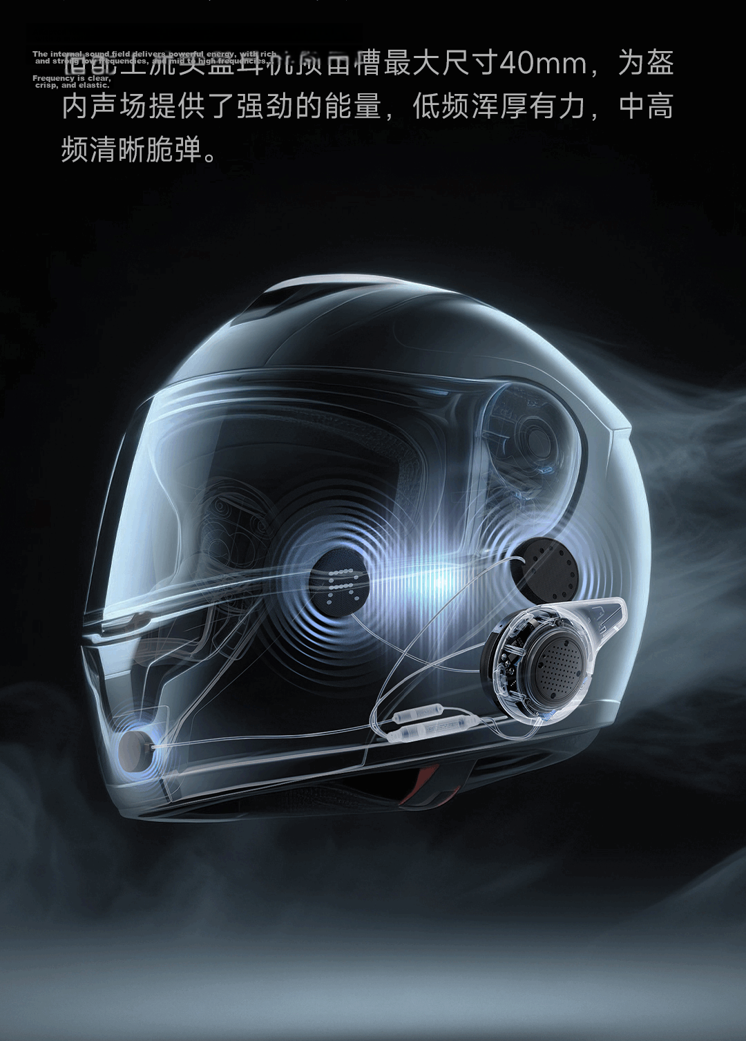 BeeBest Helmet Intercom Bluetooth Motorcycle Headset Riding Communication Equipment Long Battery Life Waterproof Earphone Single Unit Gift 10