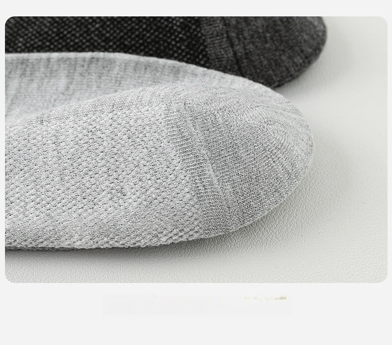 Bingxue Cotton Socks Men Pure Cotton Antibacterial Deodorant Ultra-thin Mesh Breathable Sweat-absorbent Short Mid-calf Socks Spring Autumn 20