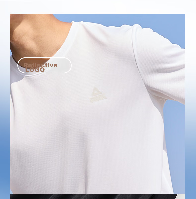 Peak Quick-Dry Men's Sports Set Summer Running Casual Breathable Badminton Two-Piece Short Sleeve and Shorts DF152007 97