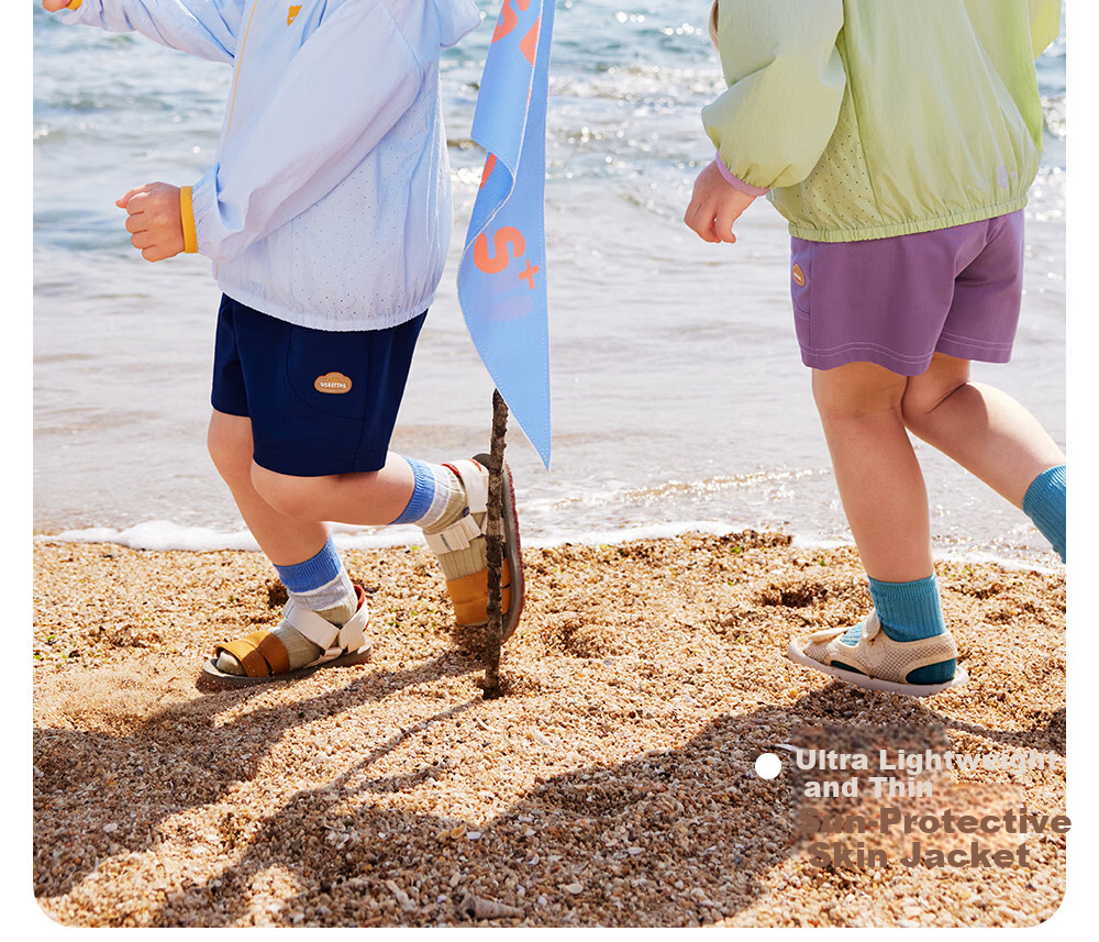 Betis Kids Lightweight Summer Sunscreen Jacket UV Protection Breathable Cooling Sunshade Coat for Boys and Girls Baby Skin Jacket 8