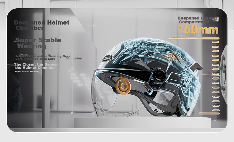 YEMA 3C Certified New National Standard Electric Vehicle Helmet Women Summer Sun Protection Dual Lens Motorcycle Half Helmet Men Summer Riding Electric Scooter Safety Helmet 371S Ceramic White with Tr 18