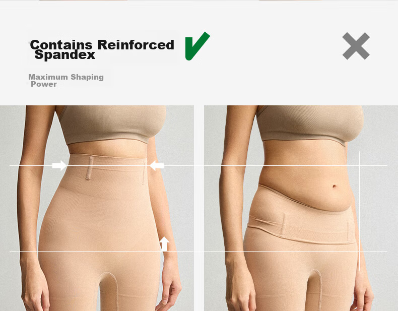 Youkeshu S+ Original Skin High-Waist Tummy Control Hip-Lifting Seamless Postpartum Shaping Pants 17
