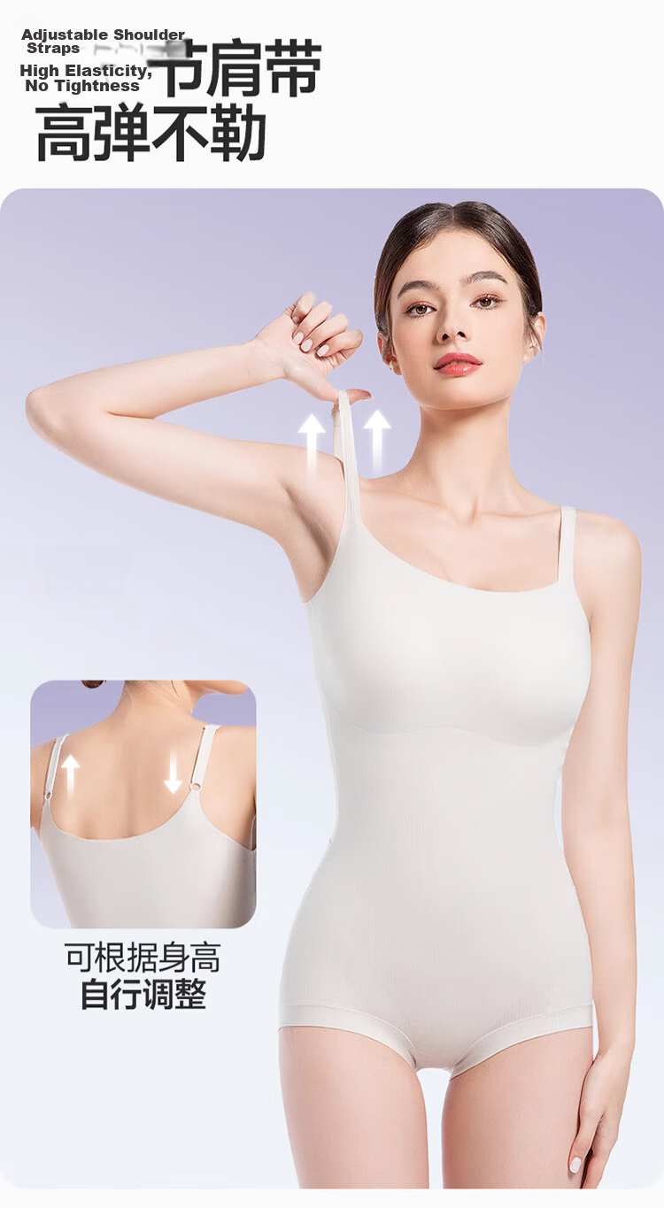 Langsha Shaping Bodysuit Spring Summer Strong Abdomen Control Hip Lift Back Opening Ultra Lightweight Waist Slimming Body Shaper for Women 14
