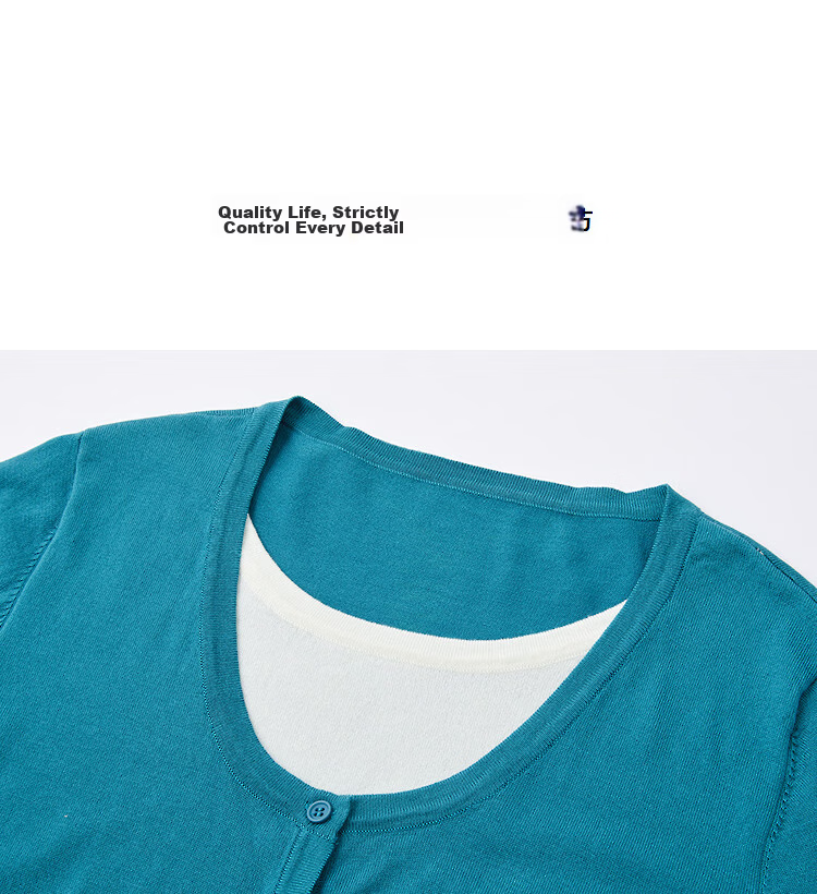 Demana [Cloud Breath Lyocell] Spring Design Fake Two-Piece Color-Block Stitching Lightweight Women's Knit Sweater 10