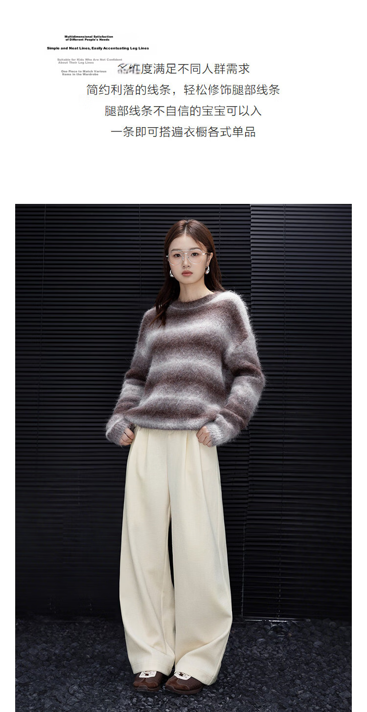 Demana "Cloud Warmth" 25 Winter Smart Warm Corduroy Wide-Leg Slimming Casual Pants for Women Premium Feel 6
