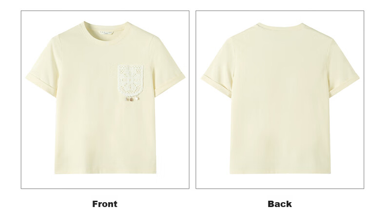 TonLion 2026 Summer New Women's Short Sleeve T-Shirt French Style Unique Design Casual Loose Top 15