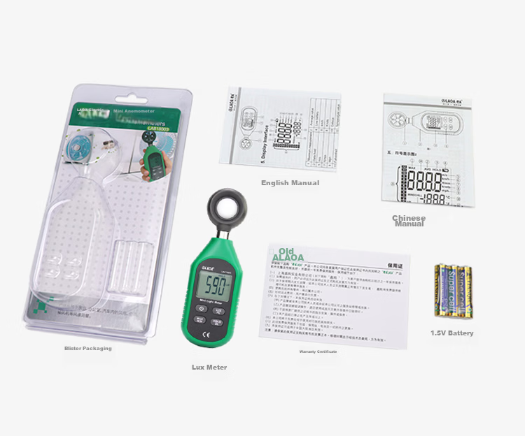 LAOA LA818001 Mini Digital Illuminance Meter Lux Meter Light Meter Tester 15