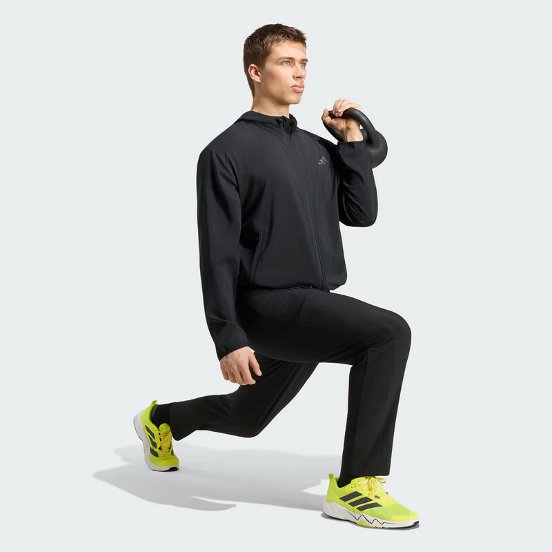 Adidas Men's Training Series PL ES HP TT Woven Jacket KT2114 Black XL 4