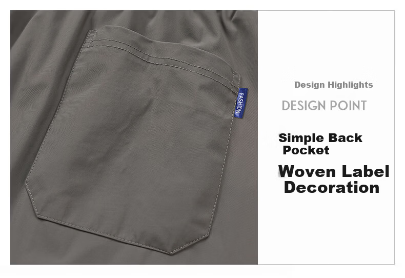 Baleno S&K Men's Casual Pants Summer Thin Ice Silk Breathable Sports Pants Straight Wide-Leg Loose Draped Trousers for Men 5