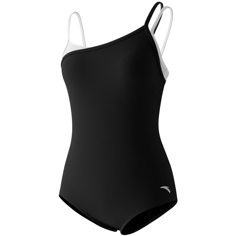 Anta 2026 New Women's High-Value Red Triangle Slim Fit Strappy Swimsuit for Swimming