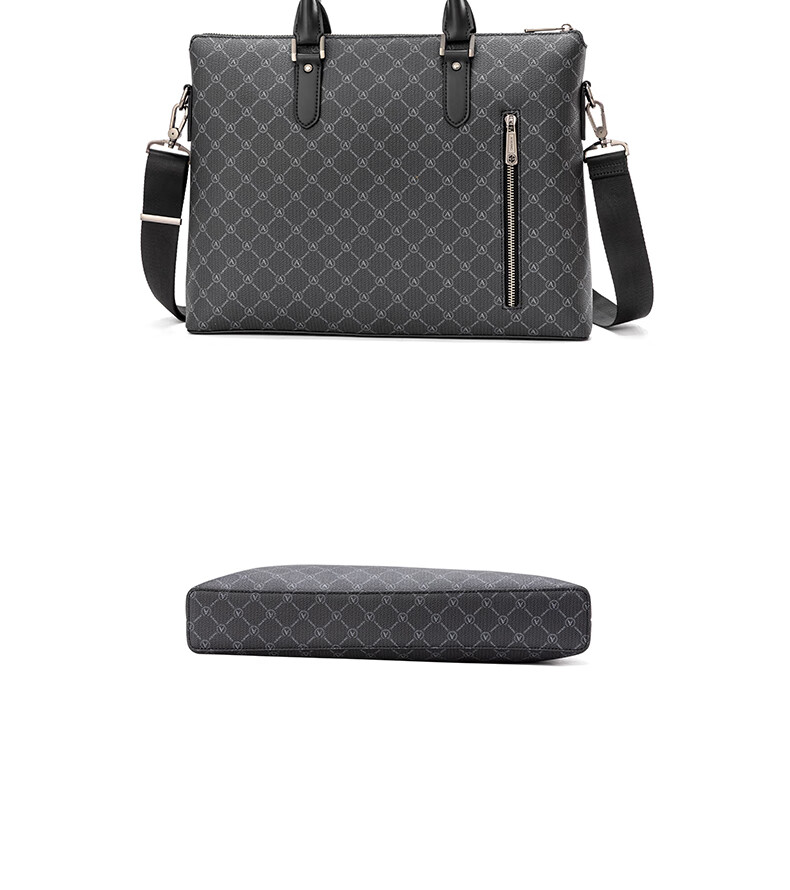 Aokang Business Briefcase, Large Capacity Handheld Laptop Bag for Men, Shoulder Crossbody Bag, Birthday Gift for Husband 10