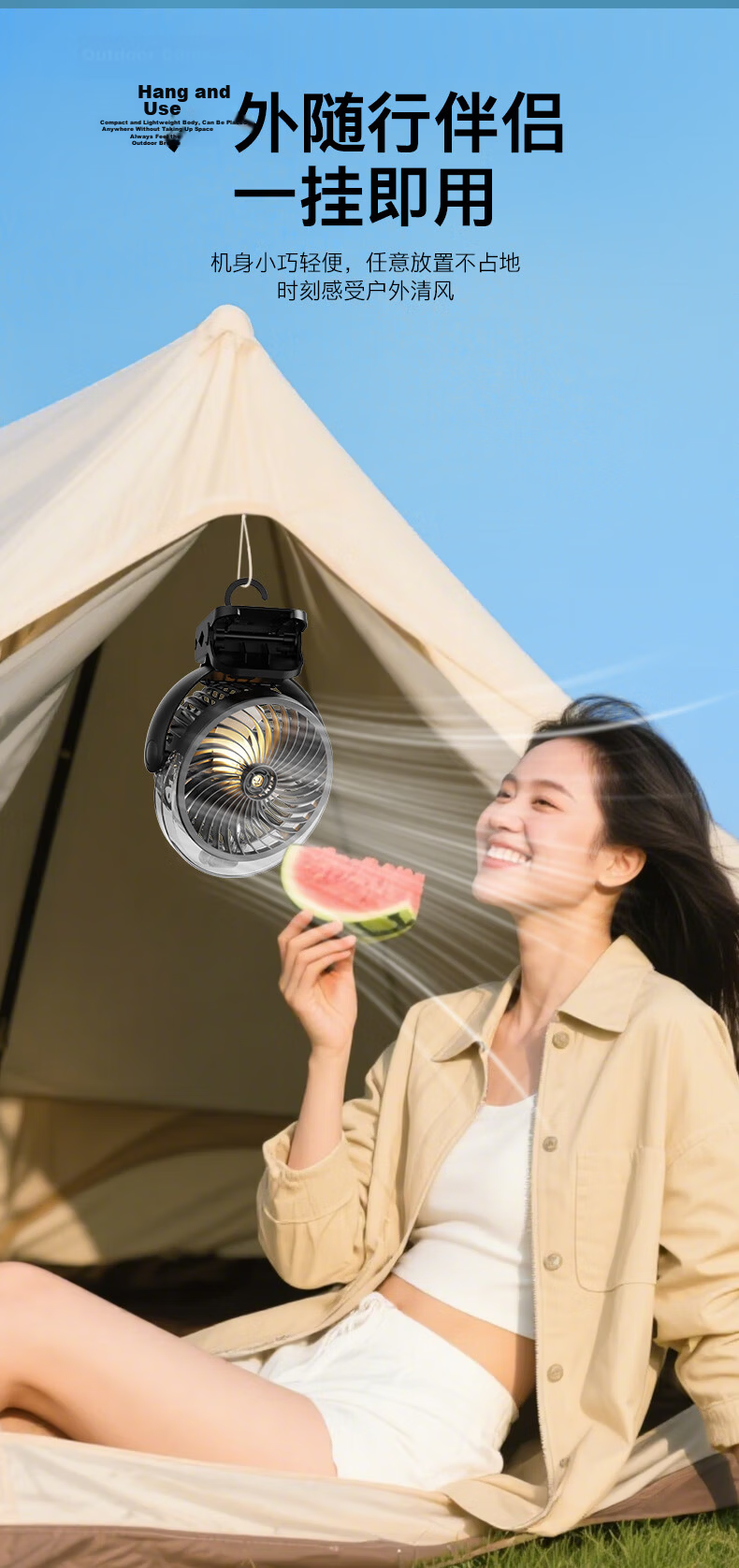 ALittleFlower Ice Mist Cooling Desktop Fan Silent Portable USB Rechargeable Long Battery Life Office Dormitory Student Small Fan 2026 New Model 7