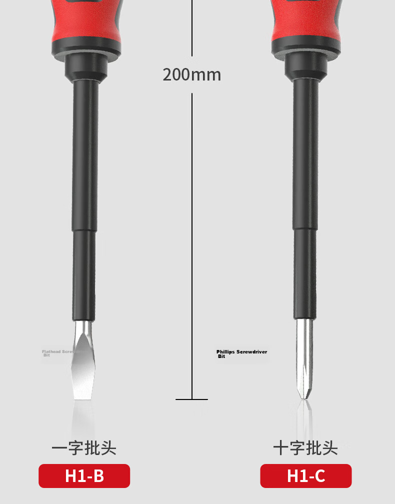 DELIXI ELECTRIC Screwdriver Voltage Tester Digital NCV Non-Contact 390V Live Neutral Wire Detection H1-C Phillips Screwdriver 16