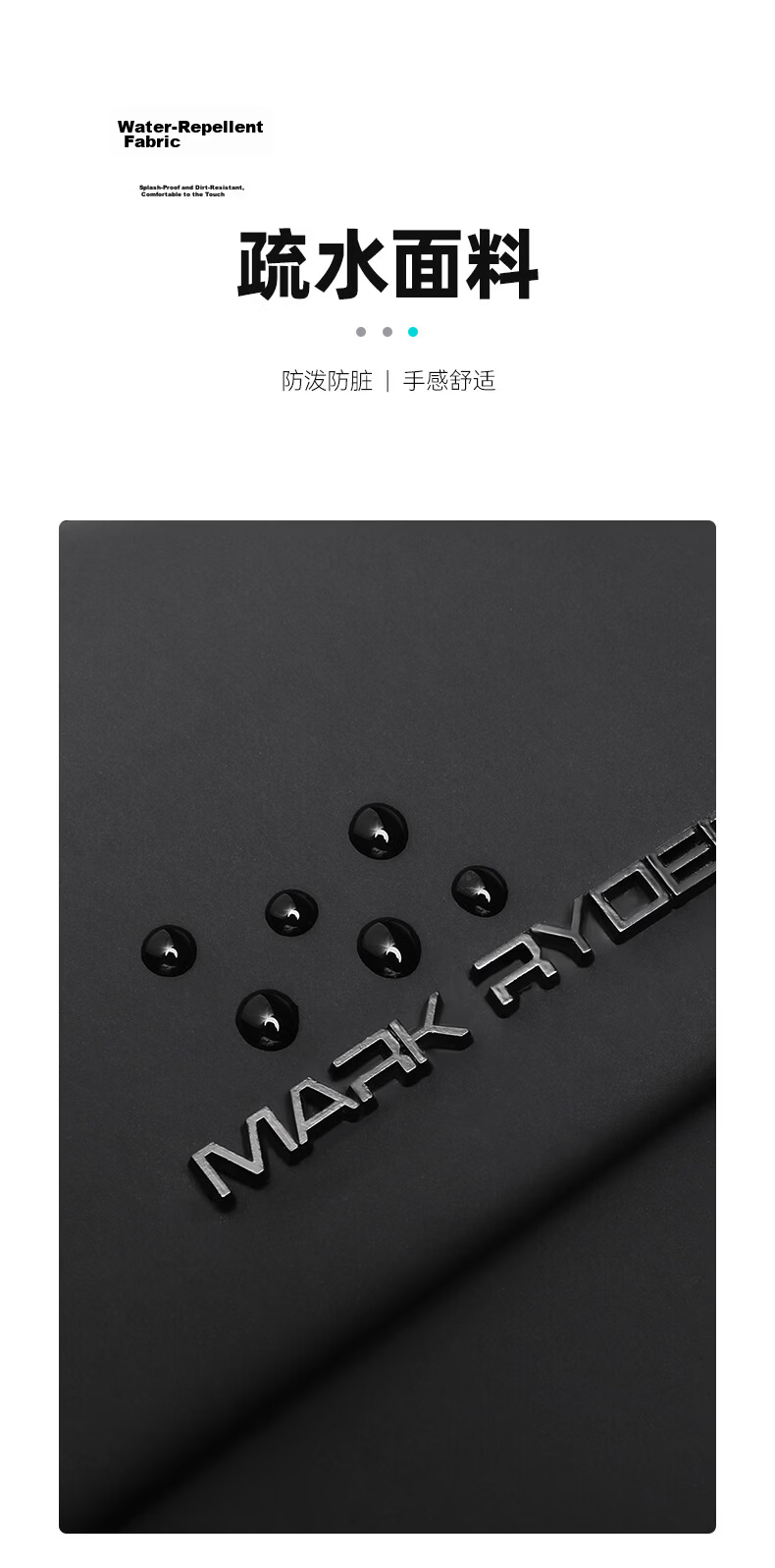 MARK RYDEN Men's Fashion Casual Crossbody Bag Magnetic Buckle Chest Bag Cycling Waist Bag Large Capacity Phone Bag MR512 8