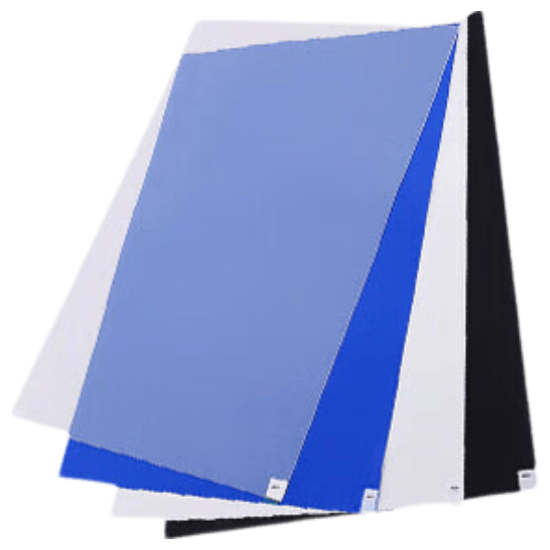 BAIGE Dust Adhesive Mat Static Cleanroom Floor Mat Non-Woven Foot Pad Clean Blue 45x60cm (300 Sheets/Box) CW338756