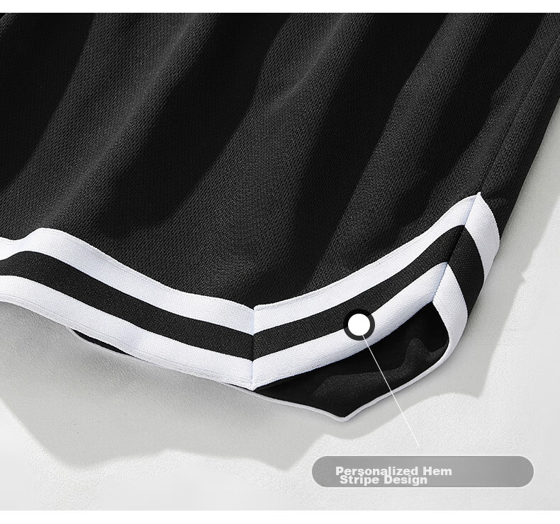 GLM Men's Summer Breathable Shorts, Loose Fit Five-Point Beach Running Fitness Sports Pants 14