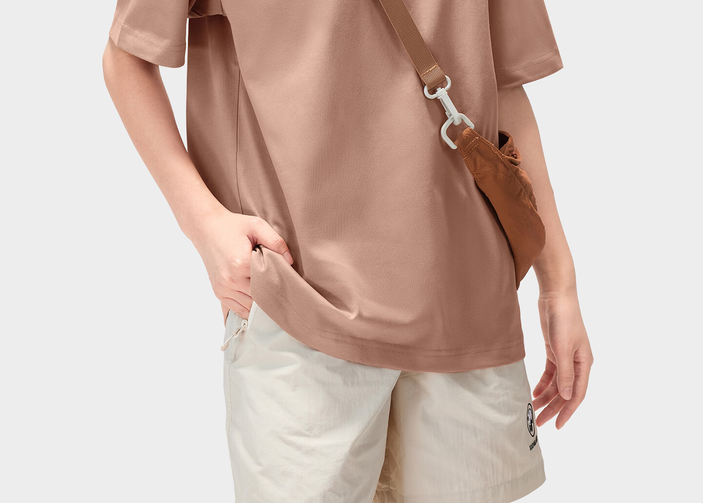 CAMEL Outdoor Quick-Dry T-Shirt Unisex Spring Summer 2026 Short Sleeve Breathable Sweat-Absorbing Cotton Hiking Mountaineering Sports Top 9032 41