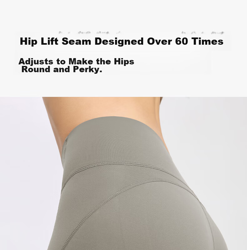 Youkeshu Women's Sharkskin Sun Protection Pants Lightweight Sports Yoga Pants High Waist Tummy Control Hip Lift Slimming Nude Feel Leggings 15