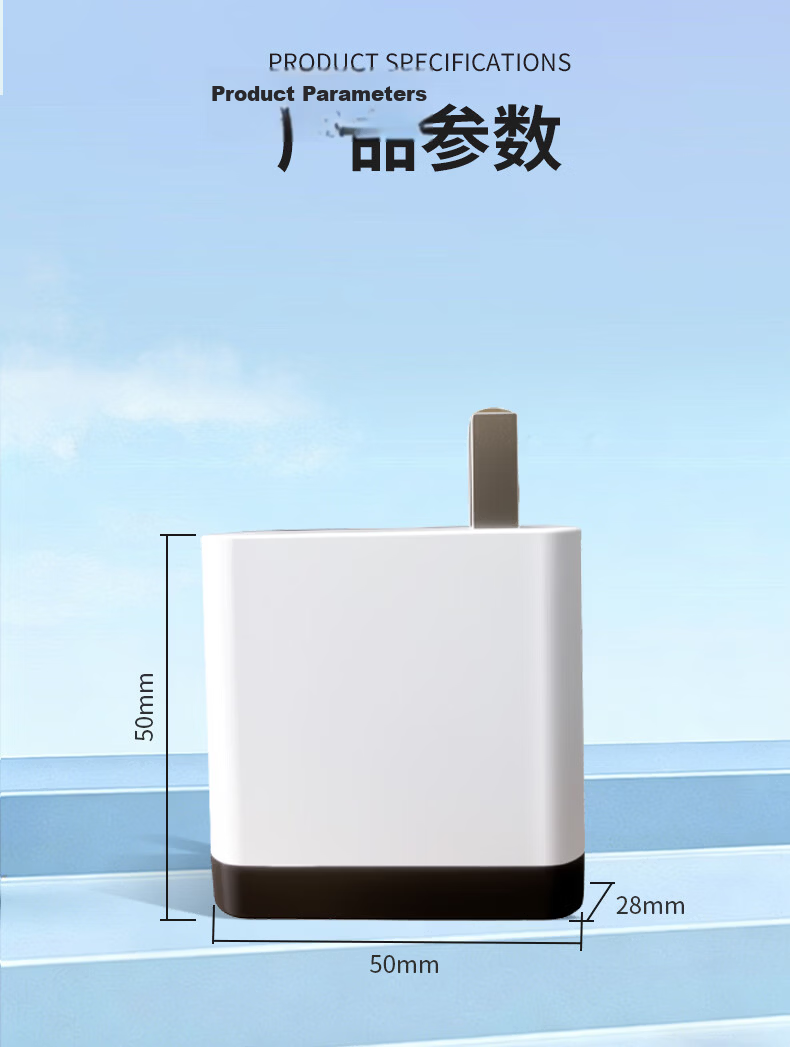 Zitai 45W GaN Fast Dual-Port Charger for Apple iPhone 17 Pro Max/iPhone 16 Huawei Xiaomi Honor Tablets Laptops WT45W 12