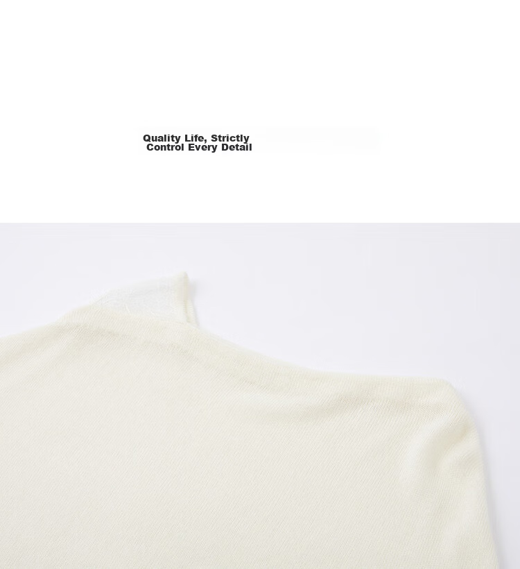 Demana Bare-Feel Lyocell Autumn Goat Cashmere Wool Spliced Lace Off-Shoulder Asymmetric Neck Knit Sweater for Women 12