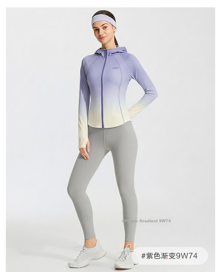 Bosideng 26-Year Summer Women's Sun Protection Hooded Original Yarn UPF100 Cooling Breathable Jacket B261326458 28