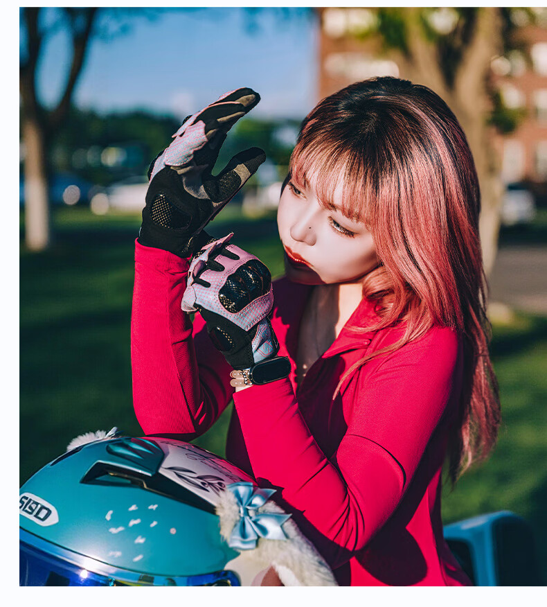 SCOYCO MC230 Motorcycle Gloves, Full-Finger Carbon Fiber Motorcycle Gloves, Anti-Fall, Wear-Resistant, Breathable, Suitable for Riding All Seasons, for Men And Wome 23