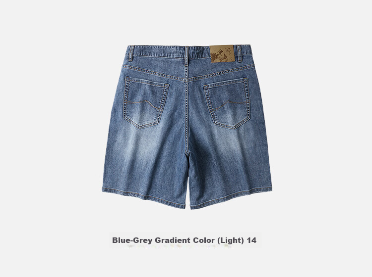 HLA Hailan Home Men's Denim Shorts 26 Mountain Series Five-Pocket Pants Summer 17