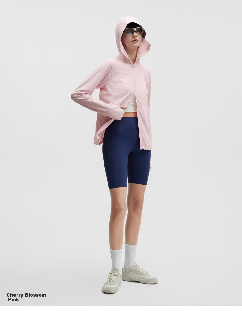 Bananain Liangpi 303UV Pro Women's Moisture-Wicking Quick-Dry Drawstring Hooded Cooling Sun Protection Jacket, Outdoor Skin Coat 13