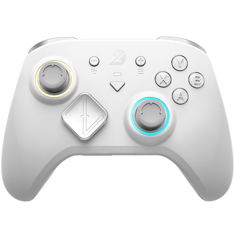 Actuon Super Legend S Elite Wireless Game Controller Vibration Motion Sense 8K Bluetooth Switch Controller for PC Mobile Steam TV NS Switch 2 [Morning Mist White]