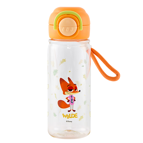 Disney Kids Large Capacity Summer Tritan Plastic Water Bottle Portable Sports Fitness Bottle for Boys and Girls Students