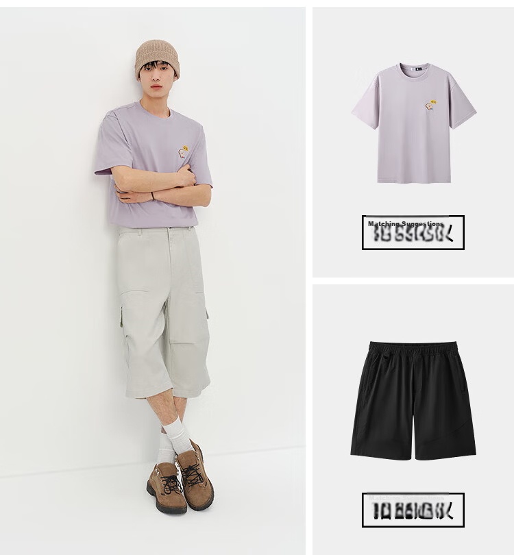 Semir Men's Casual Summer Cotton Cargo Style Seven-Point Shorts 2026 Loose Wide-Leg Pants Versatile 109326125104 7