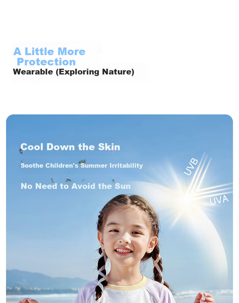 Niduoxiong Kids Ice Silk Sleeves UPF50+ Sun Protection Baby Arm Sleeves Boys Girls UV Protection Breathable Cooling Sleeves 6