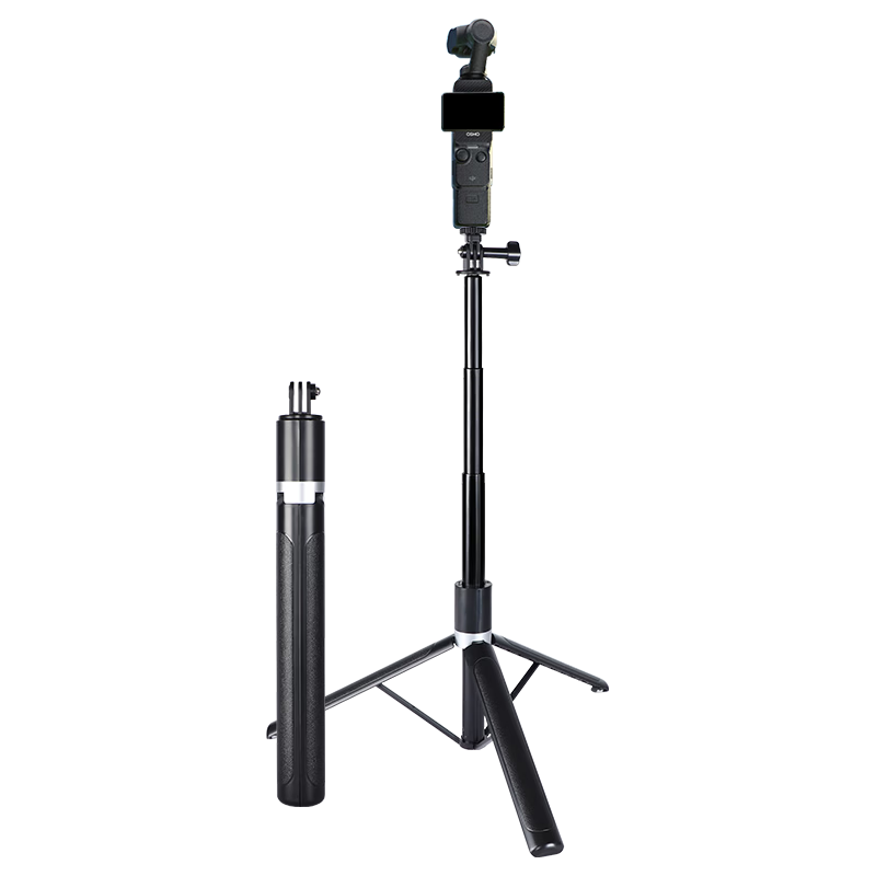 Smorss Extension Selfie Stick Mount for DJI Pocket 3/4/4P Handheld Gimbal Tripod for Action Camera Action6/5Pro/4 Accessories