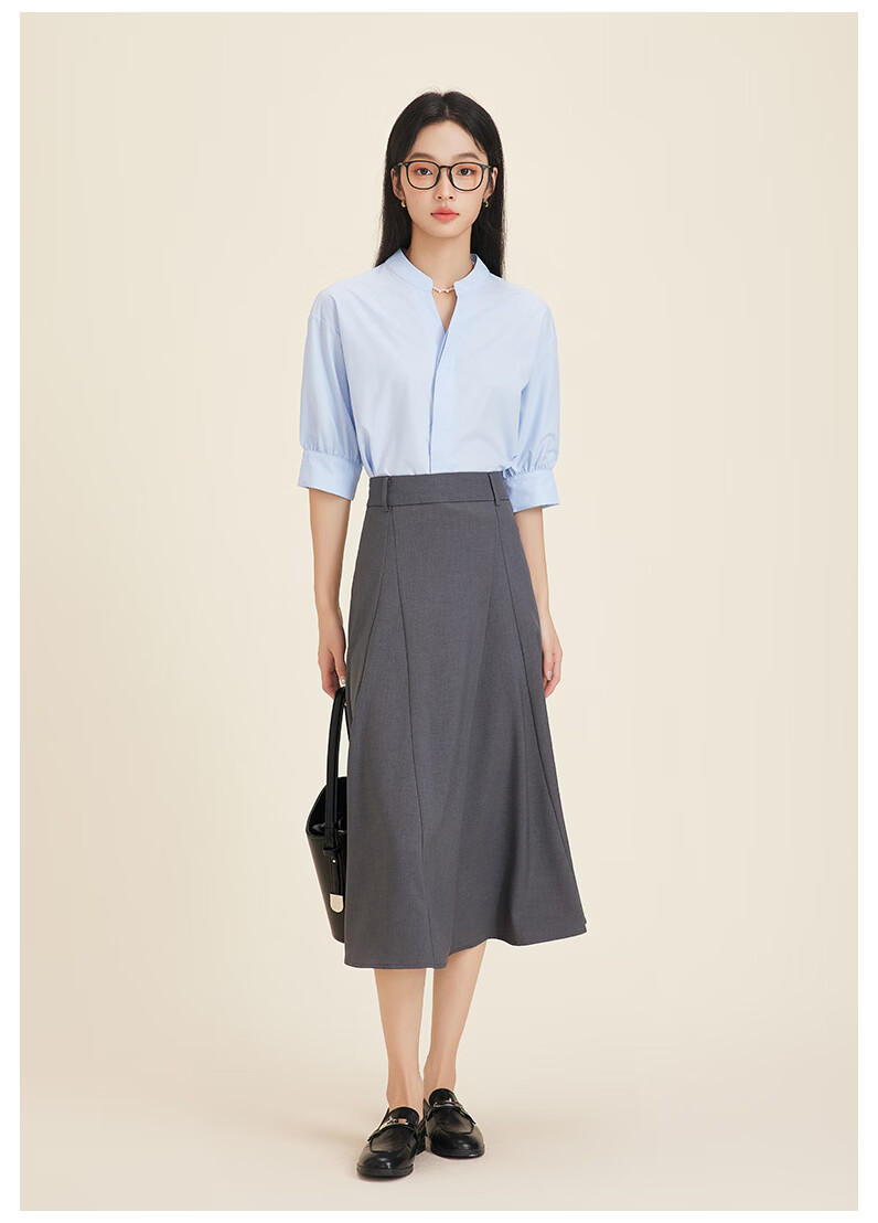 Dajiasi Women's White Short Sleeve Shirt Formal 2026 Summer New Interview Workplace Commuting Elegant Professional White Shirt 19