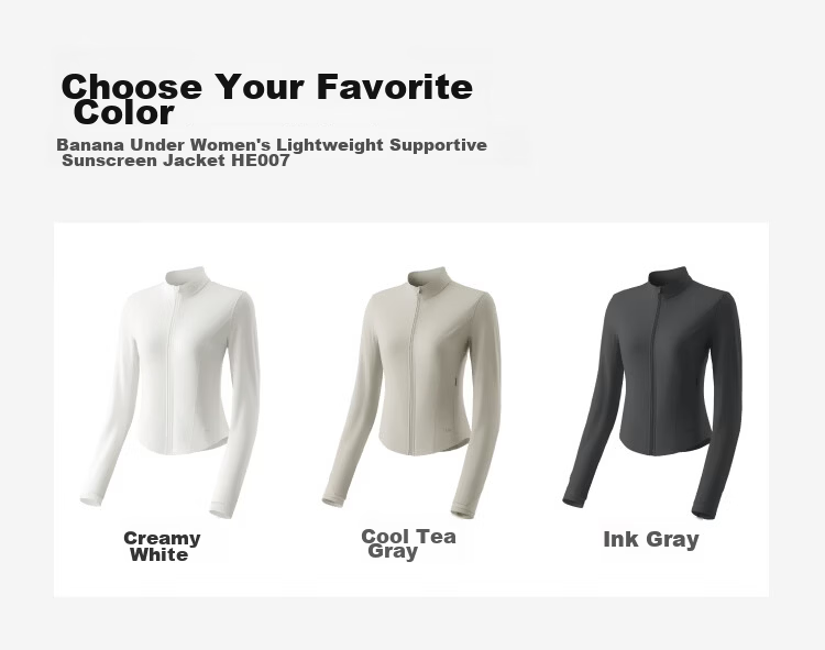 Beneunder Women's Lightweight Shaping Support Sunscreen Jacket Spring Summer 2026 New Ink Gray M 29