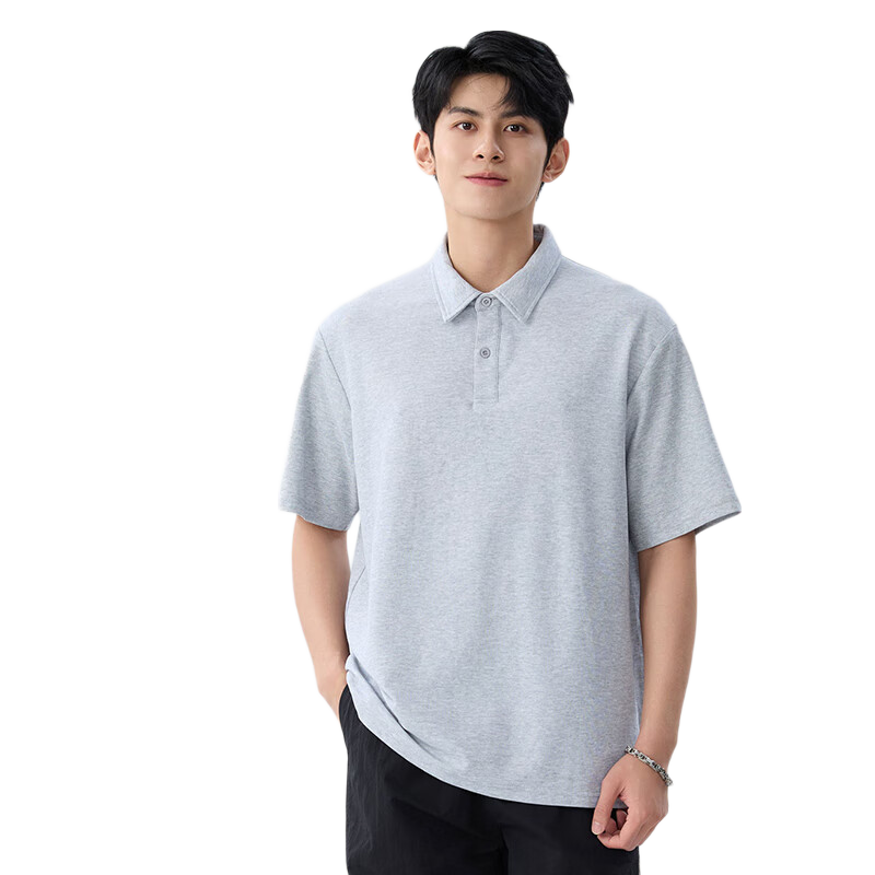 Baleno Men's Polo Shirt Summer Collar 2026 New Five-Sleeve Student Trendy Half Sleeve Menswear