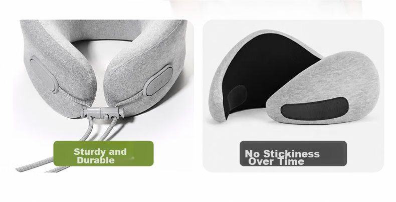 CEENIU Long-Distance Travel U-Shaped Neck Support Pillow Portable Foldable U-Shape Headrest Neck Pillow for Airplane and High-Speed Train 31
